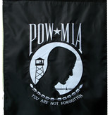 POW MIA Embroidered 2 Sided Banner 28 x 40