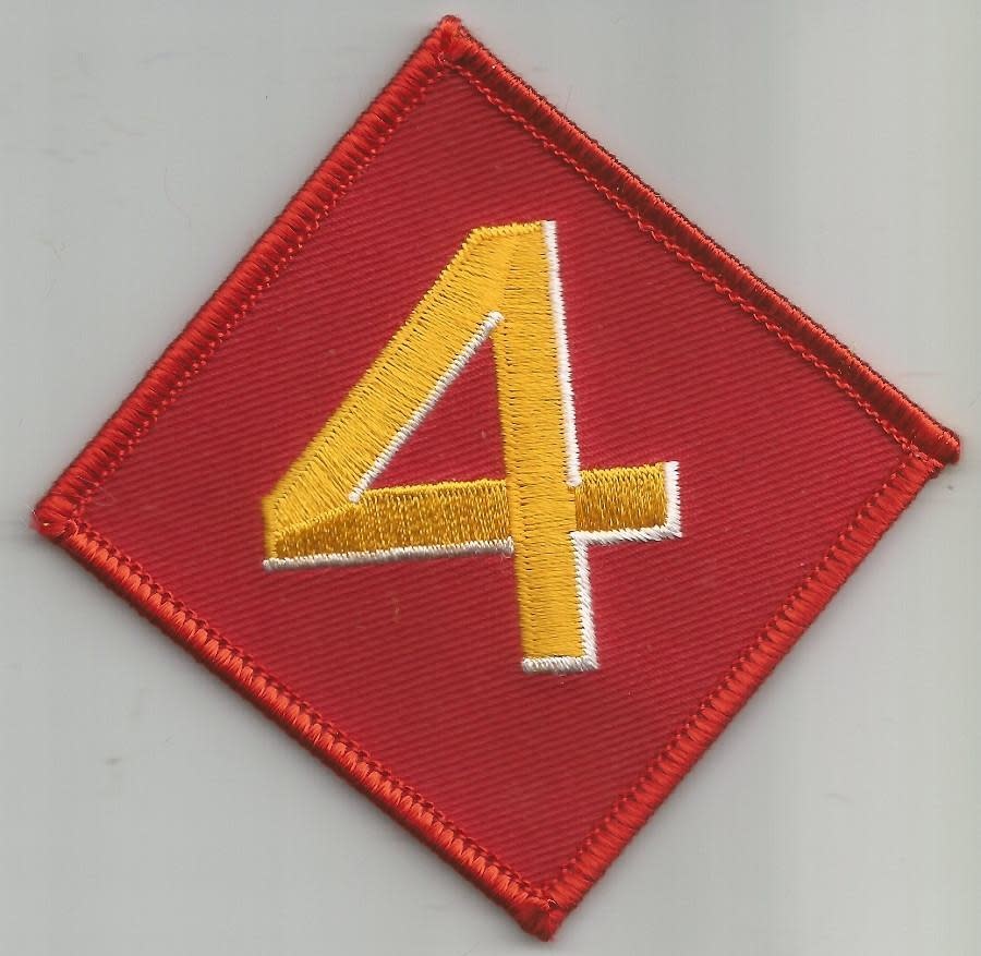 4th Marine Division Patch