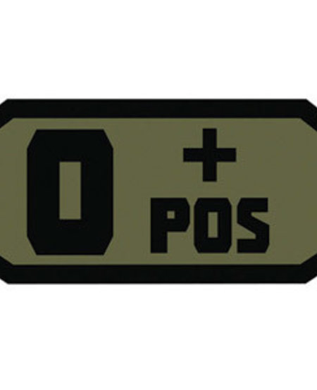 O Positive Blood Type Patch