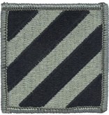 Military 3rd Infantry Division Patch