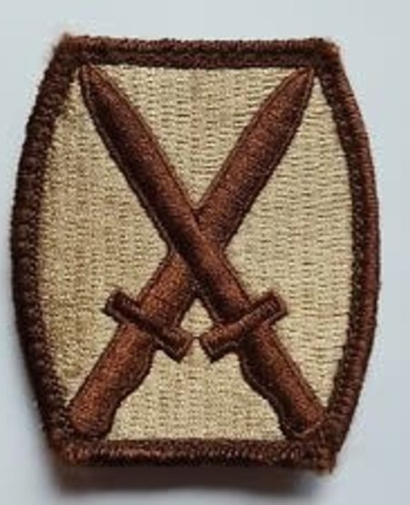 10th Infantry Mountain Division Patch