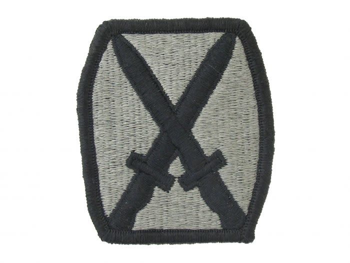 Military 10th Infantry Mountain Division Patch