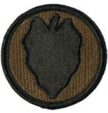Military 24th Infantry Division Patch