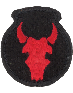 No Shine Insignia 34th Infantry Division Patch