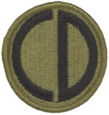 No Shine Insignia 85th Infantry Division Patch