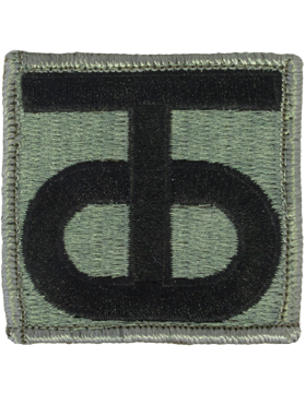 No Shine Insignia 90th Infantry Division Patch
