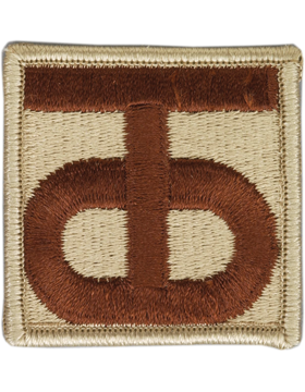 No Shine Insignia 90th Infantry Division Patch