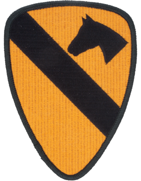 Military 1st Cavalry Patch