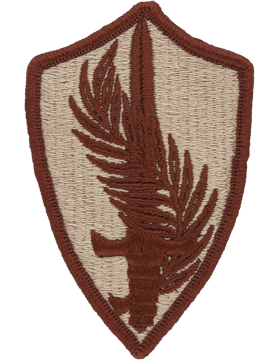 No Shine Insignia Central Command Patch - Army Patch