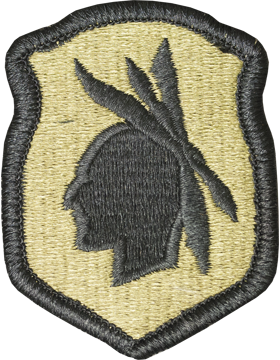 No Shine Insignia 98th Infantry Army Reserve  - Army Patch