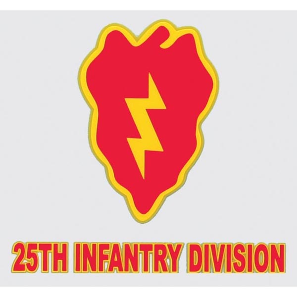 Mitchell Proffitt 25th Infantry Division Decal