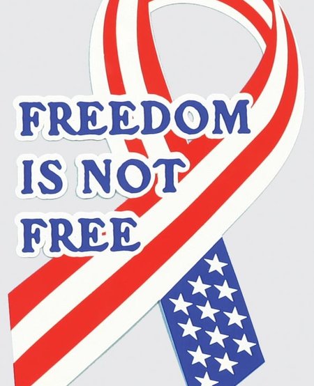 Freedom is not Free Decal