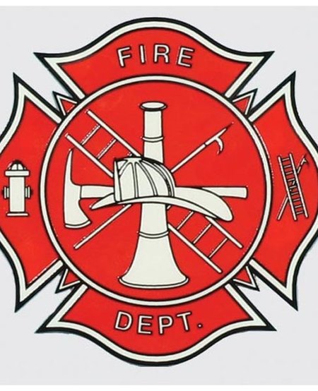 Fire Deparment Logo Decal