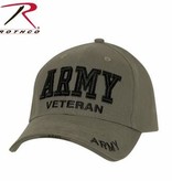 Rothco Deluxe Low Profile Military Branch Veteran Cap