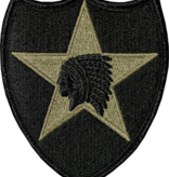 Military 2nd Infantry Division Patch