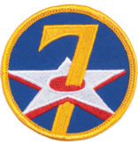 Military 7th Air Force WWII Patch