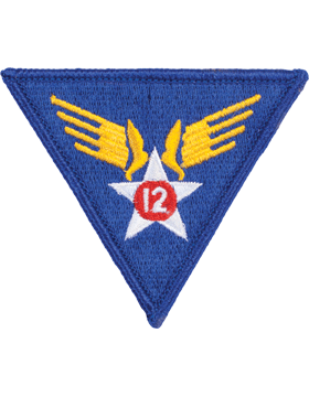 Military 12th Air Force WWII Patch