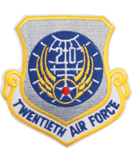 20th Air Force Shield Patch