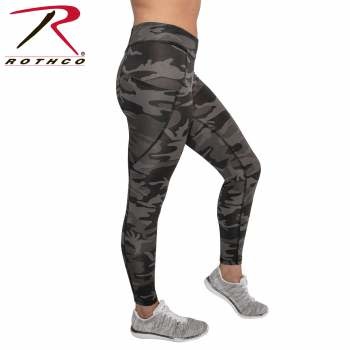 camo workout leggings