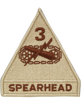 Military 3rd Armor Division Patch