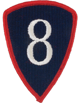 Military 8th Personnel Command Patch