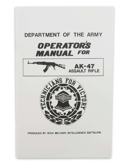 Operator's Manual for AK-47