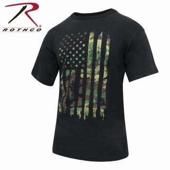 Rothco Camo US Flag T-Shirt