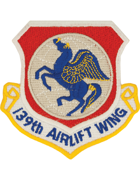 Military 139th Airlift Wing Patch