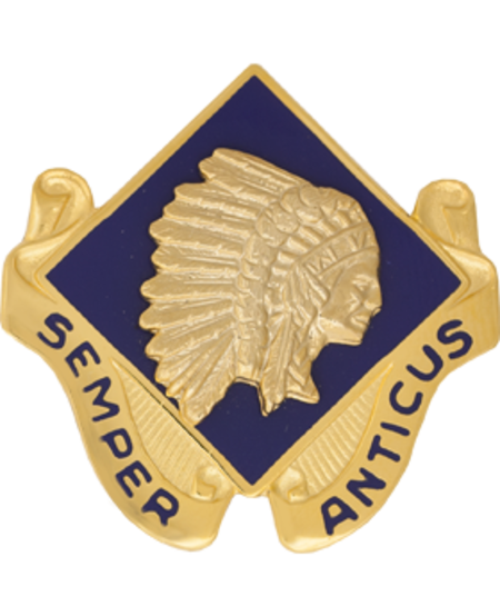 45th Infantry Brigade (Right) Unit Crest (Semper Anticus)