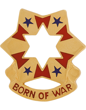 Military 6th Army Unit Crest (Born of War)
