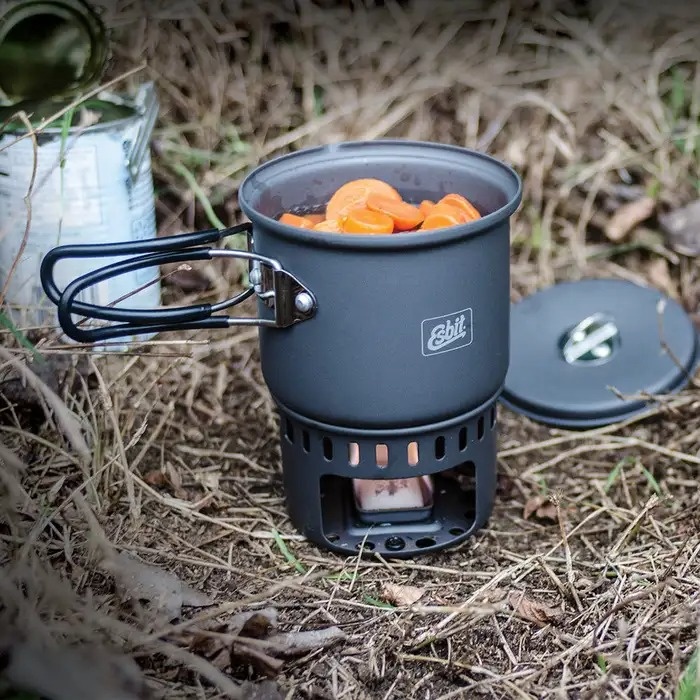 Esbit Solid Fuel Stove and Cook Set