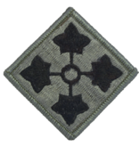 Military 4th Infantry Division Patch