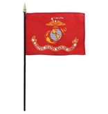 Military 4" x 6" Stick Flag