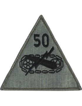 Military 50th Armor Division Patch