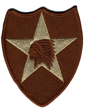 Military 2nd Infantry Division Patch