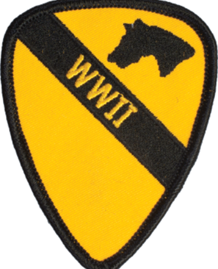 1st Cavalry WWII Patch