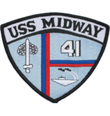 Military USS Midway - 4 1/2"