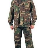 Military ISSUED - Woodland Camo BDU - Used
