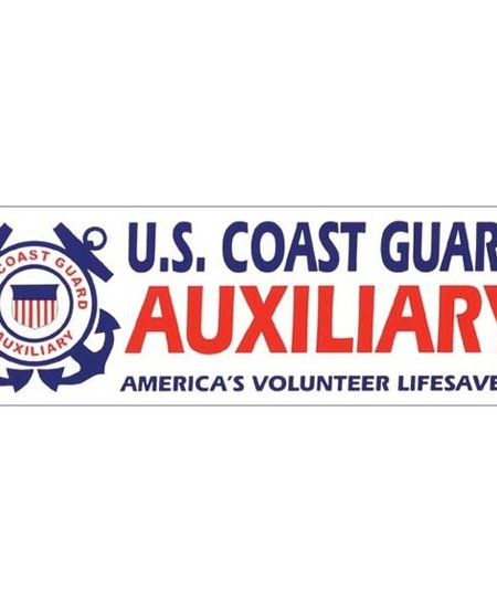 US Coast Guar Auxillary Bumper Sticker