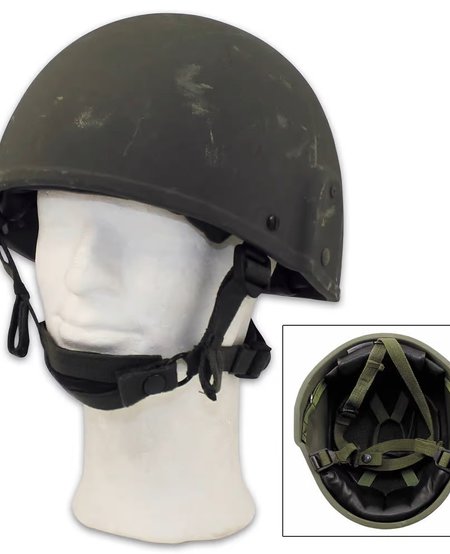 British Military GS MK6 OD Helmet - Ballistic Helmet