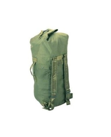 Military Issued 2 Strap Duffel Bag - Used