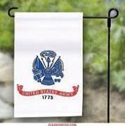 Army Emblem 12" x 18" Embroidered Garden Flag