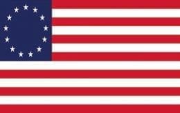 Betsy Ross 3' x 5' 210D Embroidered Flag