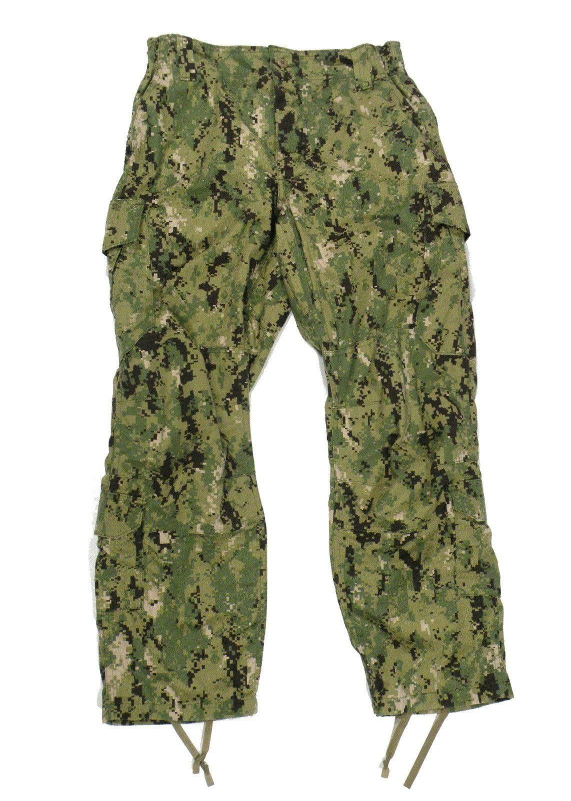 GI Navy Working Uniform Type III AOR2 Woodland Camo Pants