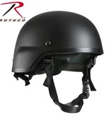 Rothco Black ABS Mich 2000 Replica Tactical Helmet
