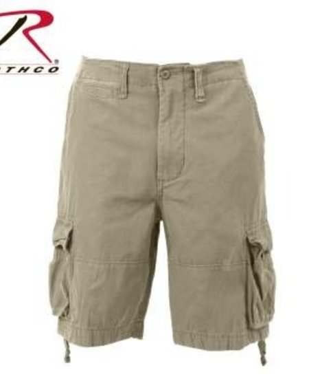 Vintage Khaki Cargo Shorts