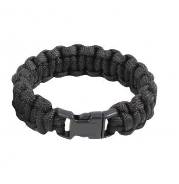 Rothco Black Paracord Bracelet