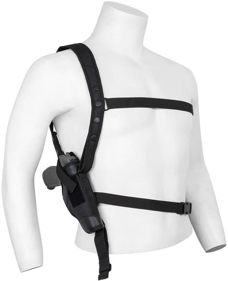 Black Small Arms Shoulder Holster (4")