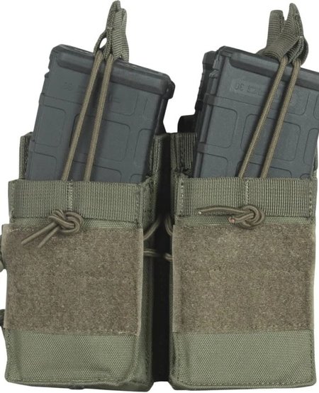 Olive Drab Quad AR Mag Stack Pouch