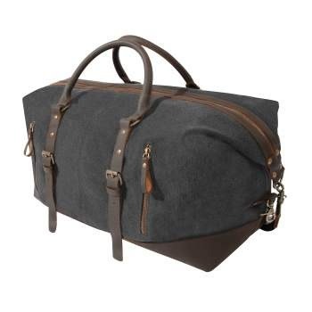 Rothco Charcoal Grey Extended Weekender Bag